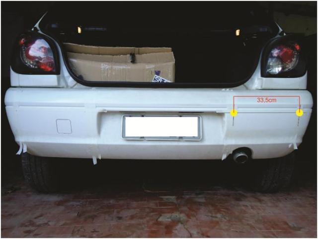 Instalando Sensor de Estacionamento em Fiesta MK5 072110_0029_instalandos4